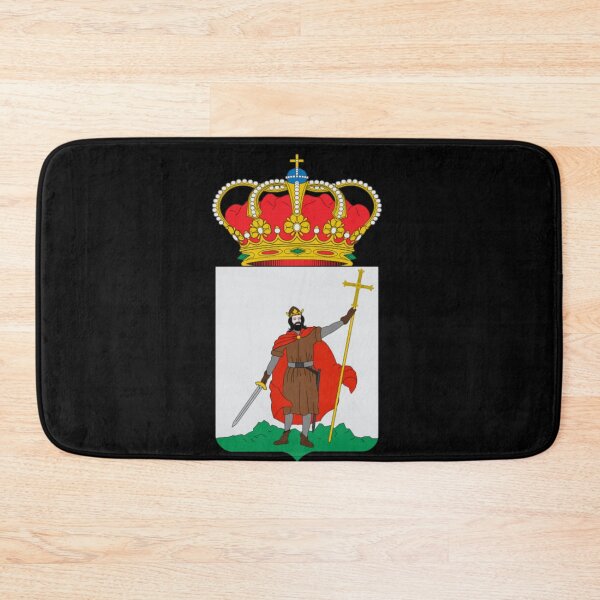 Item preview, gijon flag coat of arms designed and sold by mikoala50.