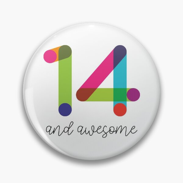 Item preview, 14 and Awesome! designed and sold by VicEllisArt.