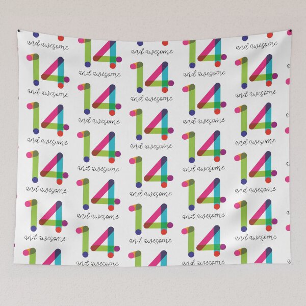 Item preview, 14 and Awesome! designed and sold by VicEllisArt.