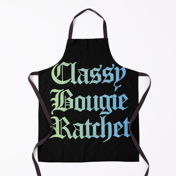 Item preview, Classy Bougie Ratchet quote Old English font blue green designed and sold by everything4eva.