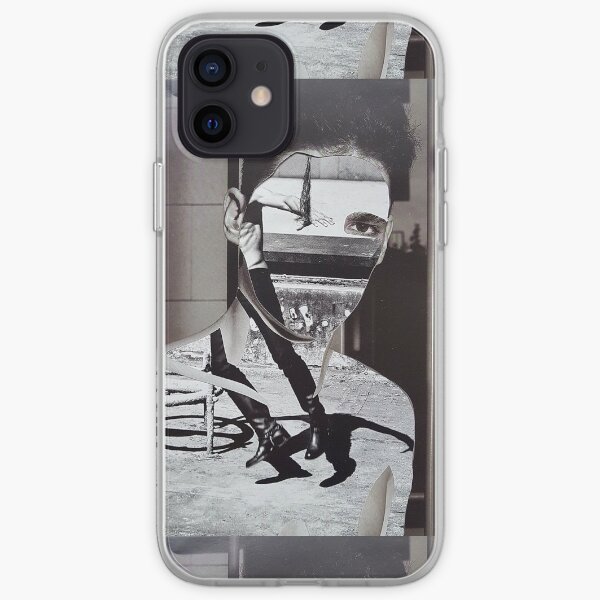 Collage Face CutOut iPhone Soft Case