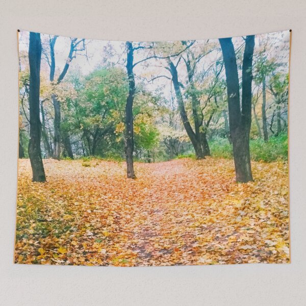 Item preview, Autumn forest, fall, natural background  designed and sold by helenkaiy.