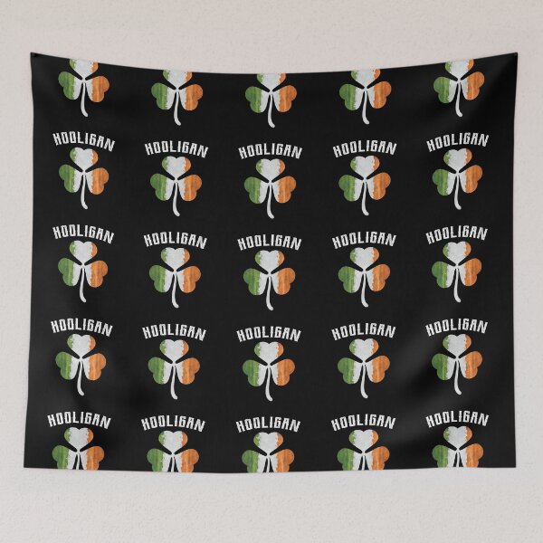 Item preview, Hooligan Irish Shamrock Flag designed and sold by Doa-ibu.