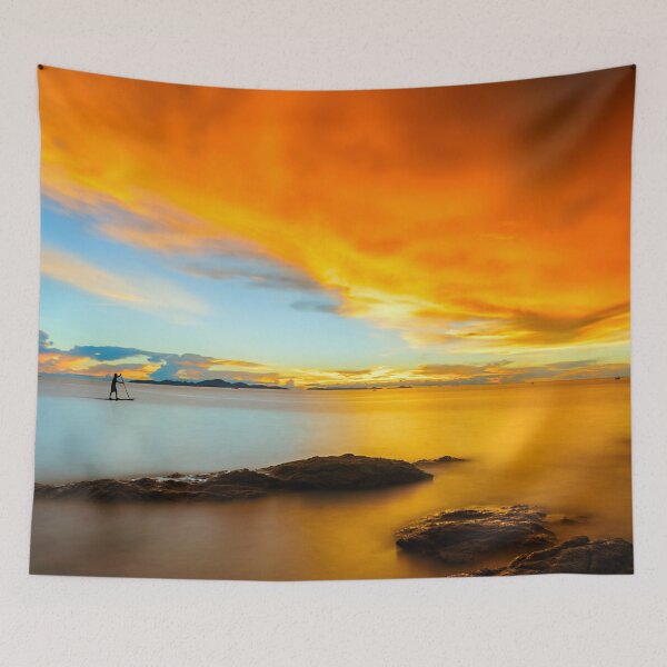 Item preview, Thailand Pattaya Paradise Sunset Landscape designed and sold by JTS STORE.