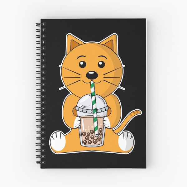 Item preview, Cat Boba Tea - Cute Cat designed and sold by gaCh438.