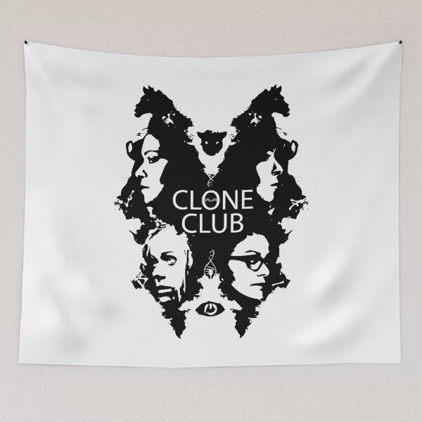 Item preview, Orphan Black Clone Club Rorschach designed and sold by TravelScientist.