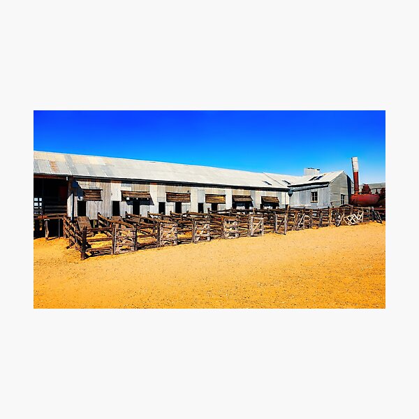 Item preview, Historic Kinchega Woolshed #3 designed and sold by Lexa Harpell.