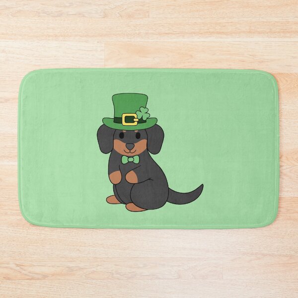 Item preview, Black St Patrick Dachshund designed and sold by BiscuitSnack.
