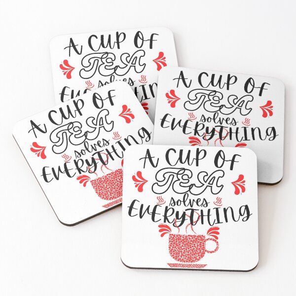 Item preview, A Cup Of Tea Solves Everything designed and sold by Vibing-Right.