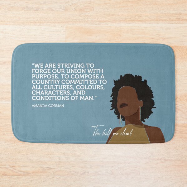 Item preview, Amanda Gorman Quotes designed and sold by SurfolioPrints.