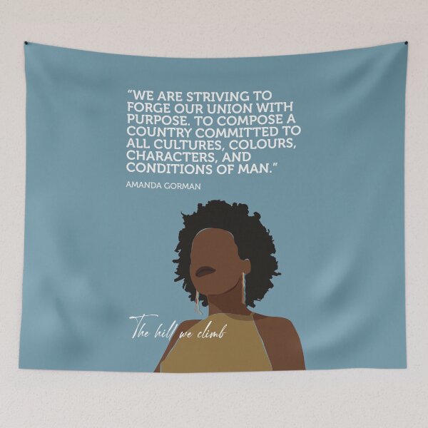 Item preview, Frases De Amanda Gorman designed and sold by SurfolioPrints.