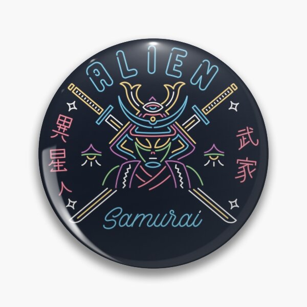 Artikelvorschau, Alien Samurai entworfen und verkauft von Ryan Paul Ragnni.
