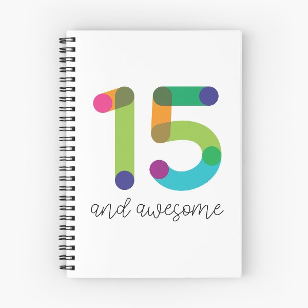 Item preview, 15 and Awesome! designed and sold by VicEllisArt.