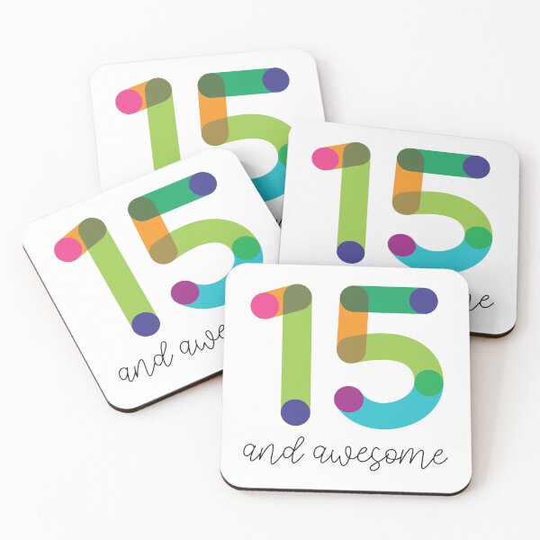 Item preview, 15 and Awesome! designed and sold by VicEllisArt.