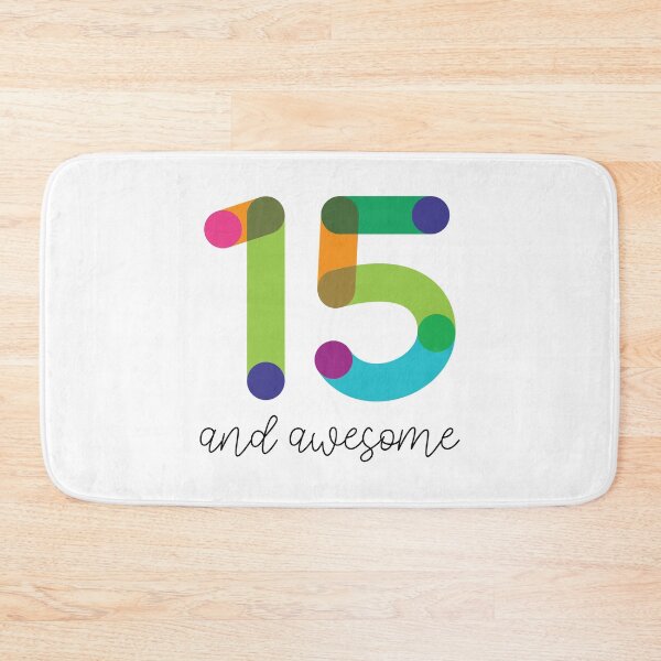 Item preview, 15 and Awesome! designed and sold by VicEllisArt.