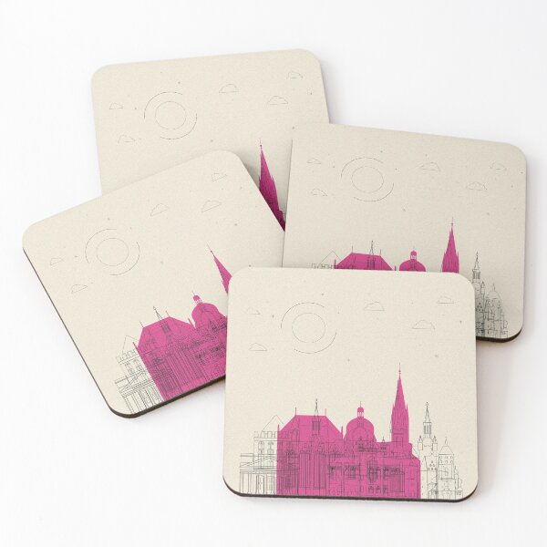 Item preview, Abstract City Posters: Aachen, Germany designed and sold by A Deniz Akerman.