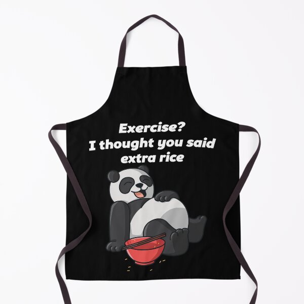 Item preview, Panda Bear Chilling relax Exercise I Thought you said extra rice designed and sold by 123428094.