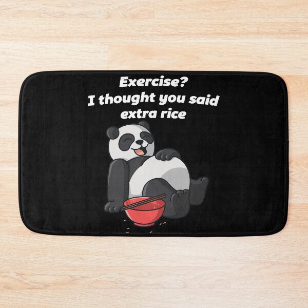 Item preview, Panda Bear Chilling relax Exercise I Thought you said extra rice designed and sold by 123428094.