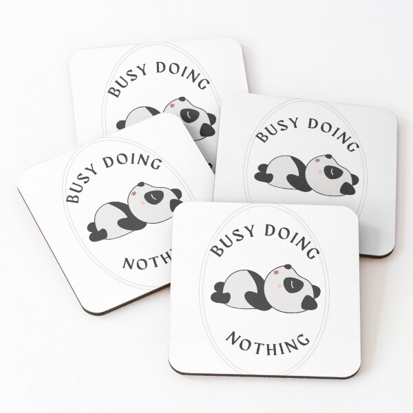 Item preview, Busy Doing Nothing Panda designed and sold by Skaters.