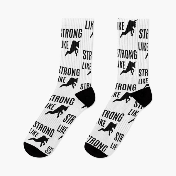 Item preview, Strong Like Bull Typography  designed and sold by Valuential.