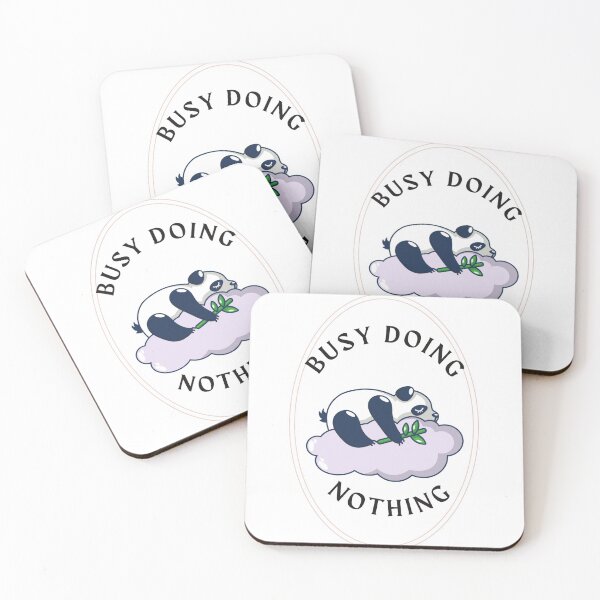 Item preview, Busy Doing Nothing Panda designed and sold by Skaters.