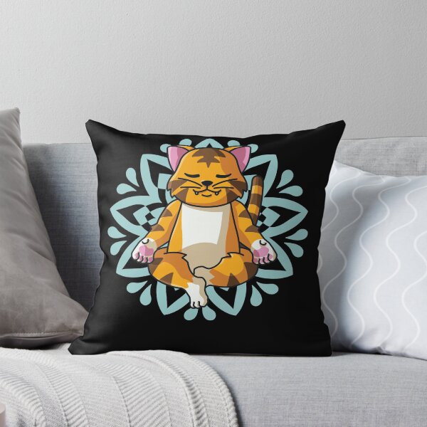 Item preview, Tabby Cat Yoga Mandala Spiritual yoga women designed and sold by 123428094.