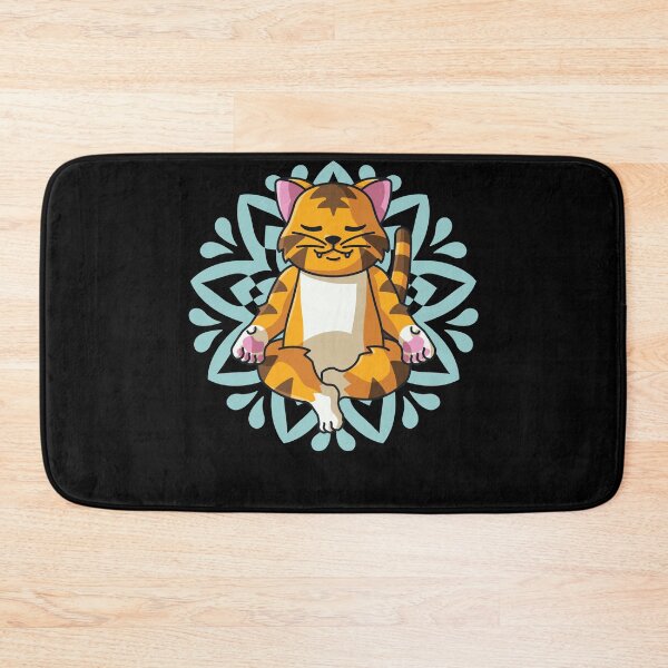 Item preview, Tabby Cat Yoga Mandala Spiritual yoga women designed and sold by 123428094.