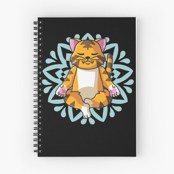 Item preview, Tabby Cat Yoga Mandala Spiritual yoga women designed and sold by 123428094.
