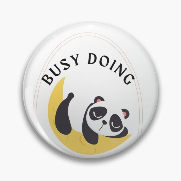 Item preview, Busy Doing Nothing Panda designed and sold by Skaters.