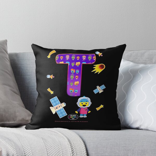 Item preview, Charlie's Colorforms City Initial T in Purple designed and sold by PacificStreams.