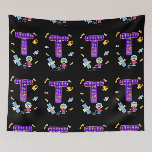 Item preview, Charlie's Colorforms City Initial T in Purple designed and sold by PacificStreams.
