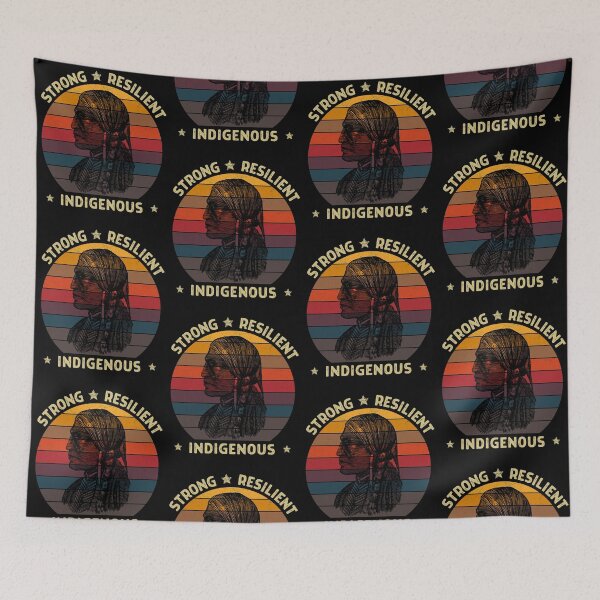 Item preview, Strong Resilient Indigenous People Vintage designed and sold by IntegrityDesign.