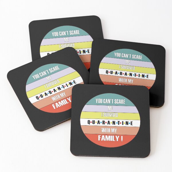 Item preview, You Can't Scare Me I Survived Quarantine with my Family designed and sold by tarkaittisak.