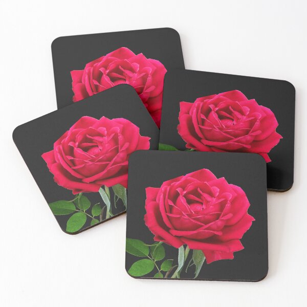 Item preview, Single Velvety Silky Smooth Bright Red Rose  designed and sold by simpleones.