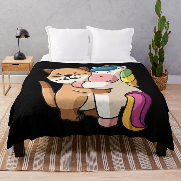Item preview, Unicorn and Cat cute Hug Cuddle Animals designed and sold by 123428094.