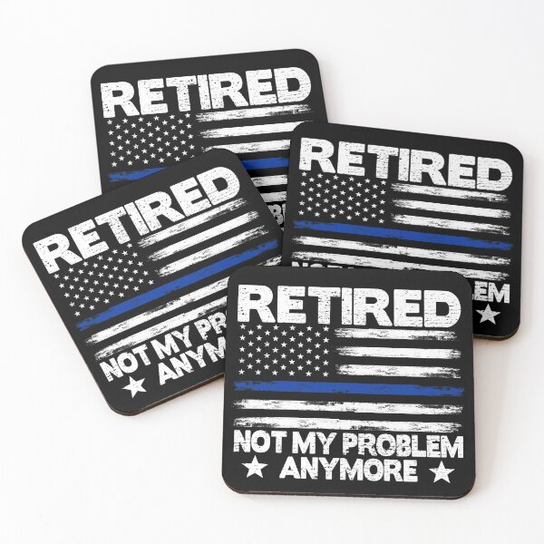 Item preview, Retirement Police Officer Not My Problem Anymore designed and sold by MagicBoutique.