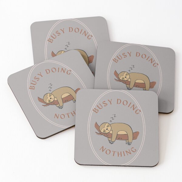 Item preview,  Busy Doing Nothing Sloth designed and sold by Skaters.