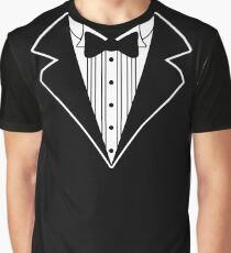 Fake Tux Tuxedo Suit Tie Graphic T-Shirt
