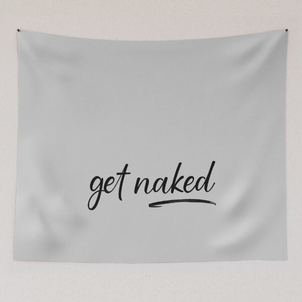 Item preview, Get Naked Funny Bathroom Graphic designed and sold by Flip & Flop.