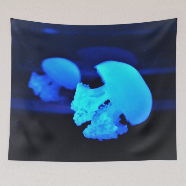 Item preview, Aqua Blue Jellyfish designed and sold by Fearless-Fox.
