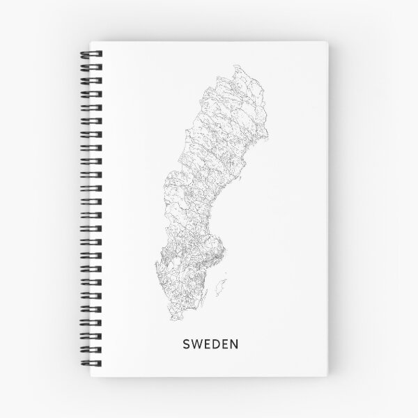 Item preview, Sweden Map, Art Print By LandSartprints designed and sold by LandSartprints.