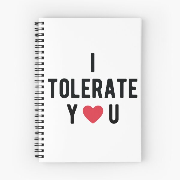 Item preview, I Tolerate You Heart Gift designed and sold by TTFMerch.