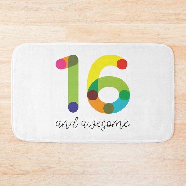 Item preview, 16 and Awesome! designed and sold by VicEllisArt.