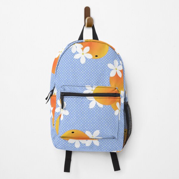 Item preview, Orange Blossom Pop Light Blue designed and sold by MerryMakewell.