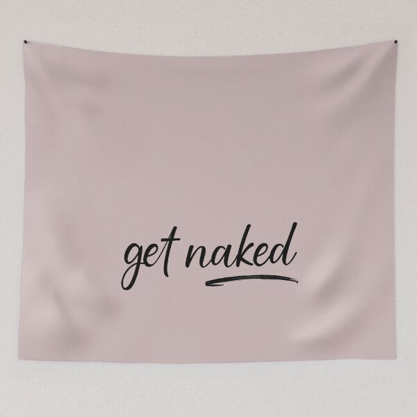Item preview, Get Naked Funny Bathroom Graphic designed and sold by Flip & Flop.