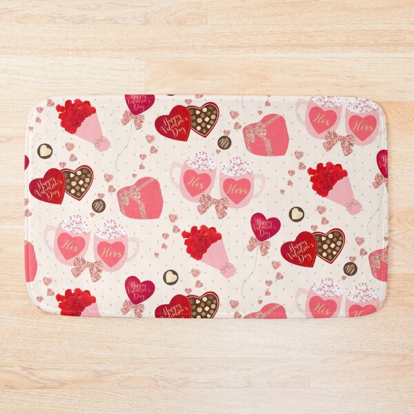 Item preview,  Valentine's day pattern with red hearts and candy. designed and sold by bernd49.