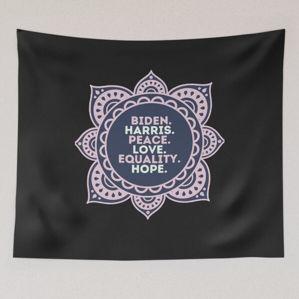 Item preview, Biden Harris Peace Love Equality Hope designed and sold by Skaters.
