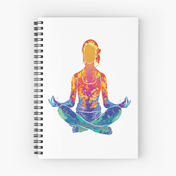 Item preview, yoga colorful figure designed and sold by TshirtFuchs.