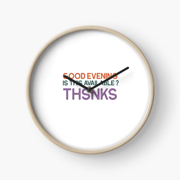 Item preview, good evening is this available, Thsnks designed and sold by helkav.