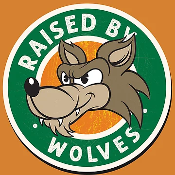 Artwork thumbnail, Raised By Wolves by DuoLineGraphics